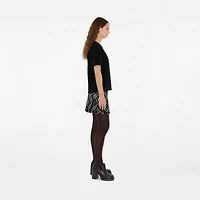Knight Cotton T-shirt in Black - Women | Burberry® Official