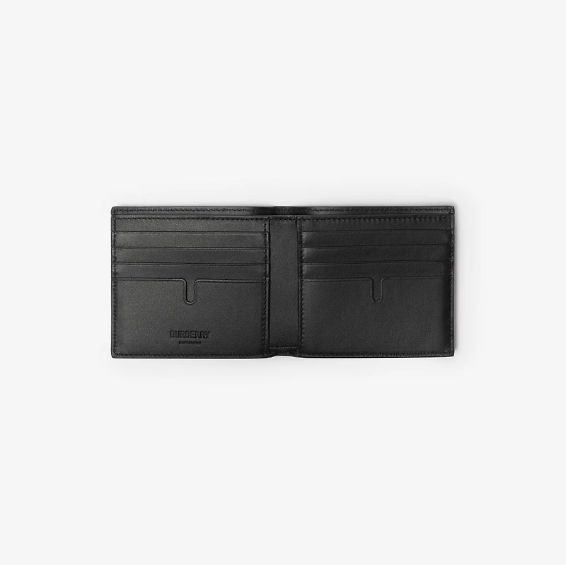 EKD Bifold Wallet​ in Black - Men | Burberry® Official