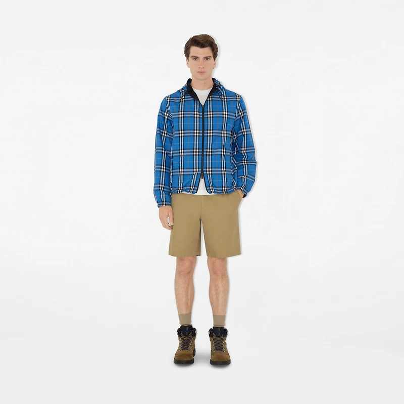 Gabardine Shorts in Hamper beige - Men, Cotton | Burberry® Official