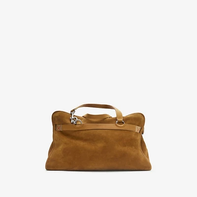 B Clip Holdall in Hebden - Men, Leather | Burberry® Official