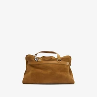 B Clip Holdall in Hebden - Men, Leather | Burberry® Official