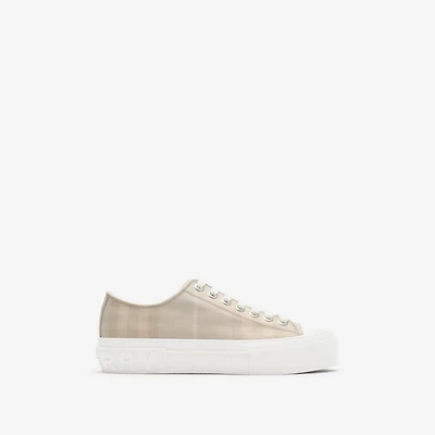 Check Sneakers in Clam - Women | Burberry® Official
