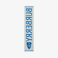 Logo Wool Scarf in Knight | Burberry® Official