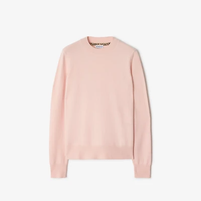 Cashmere Blend Sweater in Bouquet - Women | Burberry® Official