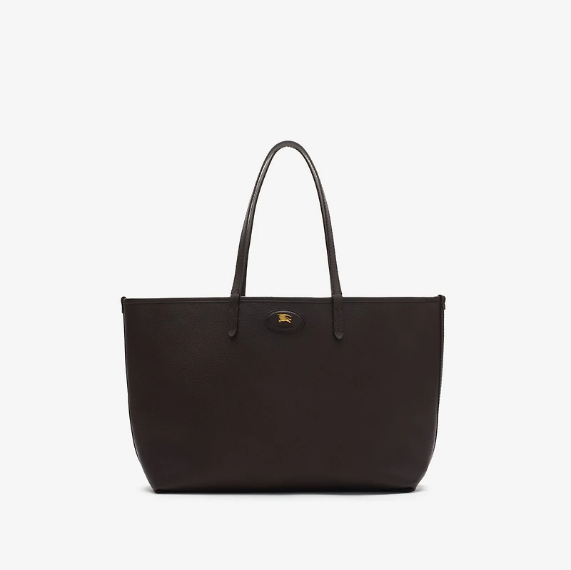 Medium Reversible Bloomsbury Tote​ in Peat brown/sand beige - Women | Burberry® Official