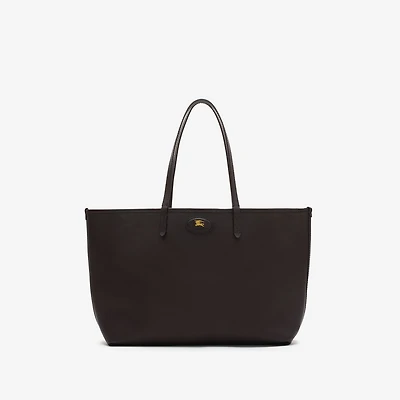Medium Reversible Bloomsbury Tote​ in Peat brown/sand beige - Women | Burberry® Official