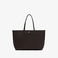 Medium Reversible Bloomsbury Tote​ in Peat brown/sand beige - Women | Burberry® Official