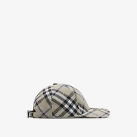 Check EKD Twill Baseball Cap in Lichen - Men | Burberry® Official