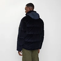 Corduroy Puffer Jacket in Navy - Men | Burberry® Official