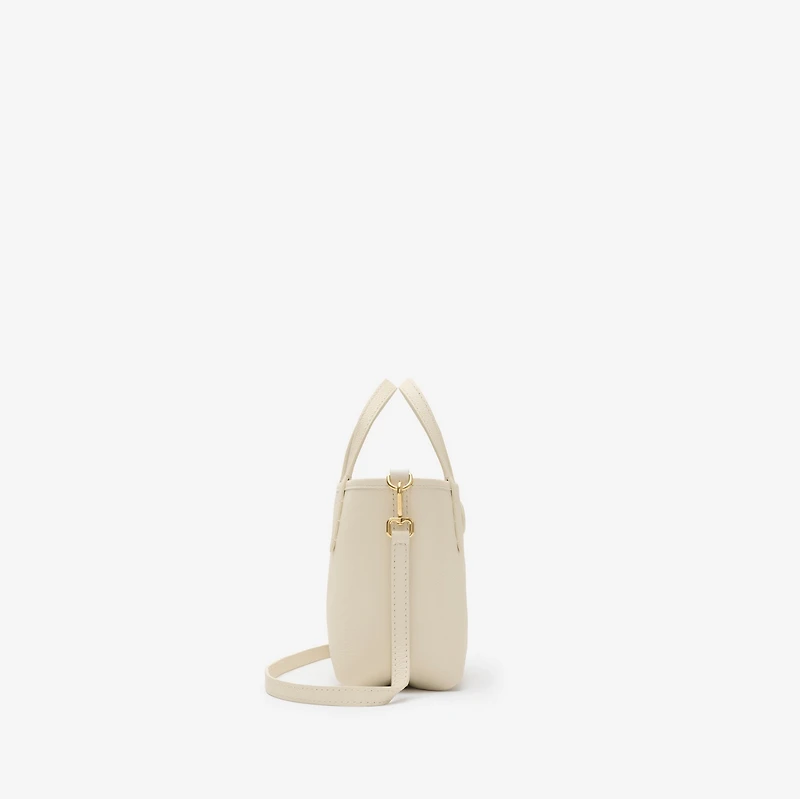 Mini Reversible Bloomsbury Tote​ in Soap beige/light beige - Women | Burberry® Official