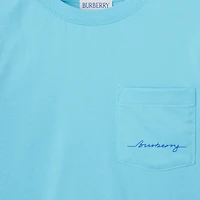 Cotton T-shirt in Lizard | Burberry® Official