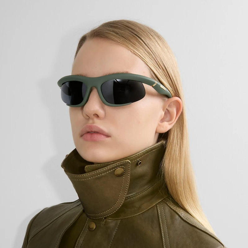 Active Sport Sunglasses in Forest green - Women | Burberry® Official