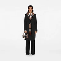 Top Handle Note Bag in Dark birch brown - Women | Burberry® Official