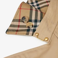 Mid-length Chelsea Heritage Trench Coat in Honey - Women, Cotton Gabardine | Burberry® Official