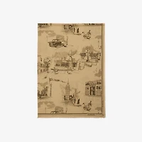 London Landmarks Wool Silk Scarf | Burberry® Official