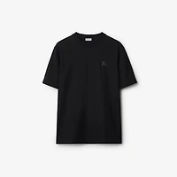 EKD Badge Cotton T-shirt in Black - Men | Burberry® Official