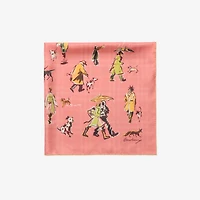 Paws on Parade Silk Scarf in Confetti | Burberry® Official