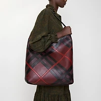 Large Highlands Shoulder Bag in Fig purple - Women | Burberry® Official