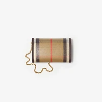 Highlands Chain Card Case​ in Sand beige - Women | Burberry® Official