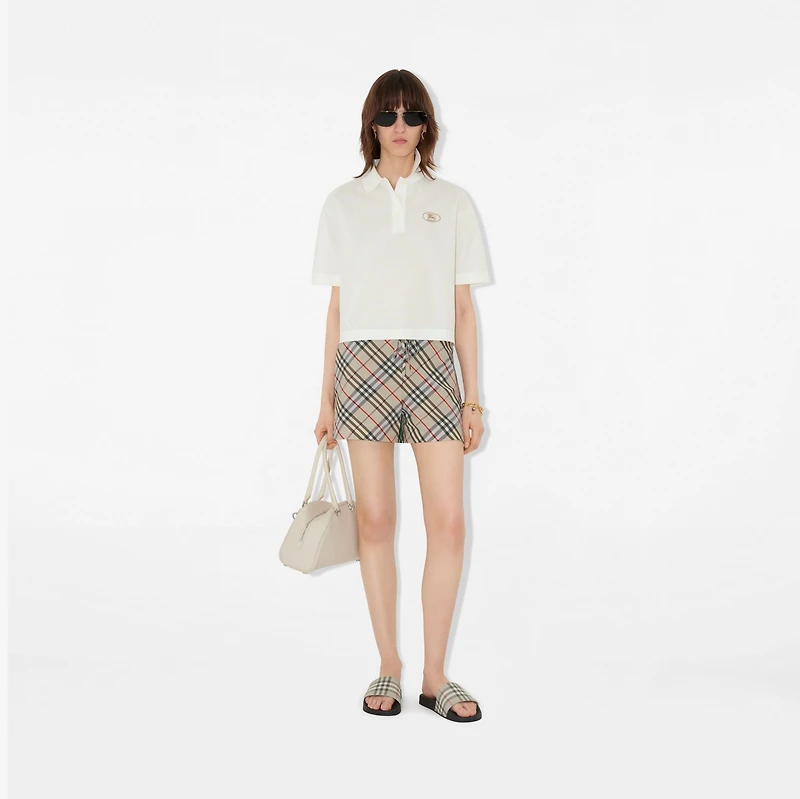 Check Slides in Safari - Women, Technical | Burberry® Official