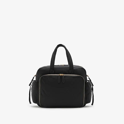 Quilted Nylon Baby Changing Bag in Black - Children | Burberry® Official