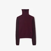 Wool Blend Sweater in Mahogany red - Women | Burberry® Official