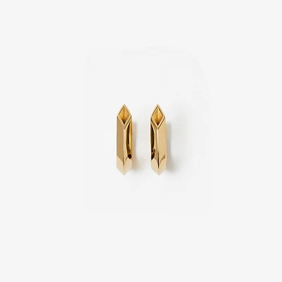 Hollow Spike Earrings in Gold - Women | Burberry® Official