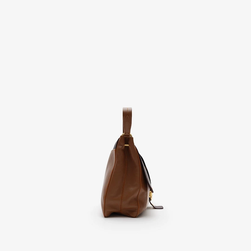 Medium Rider Bag in Dunnock brown/mauve/vineyard red - Women, Leather | Burberry® Official