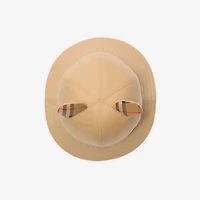 Thomas Bear Cotton Bucket Hat in Honey - Children | Burberry® Official