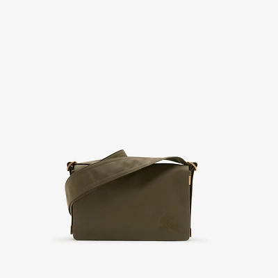 Trench Crossbody Bag in Military - Men, Cotton Gabardine | Burberry® Official