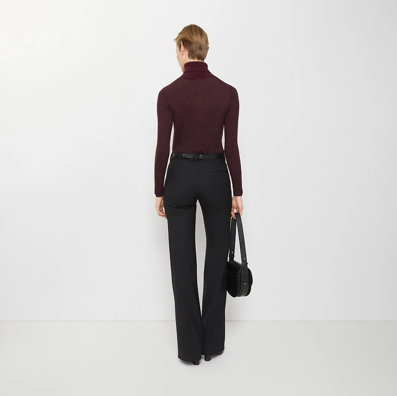 Wool Blend Tailored Trousers in Black - Women | Burberry® Official