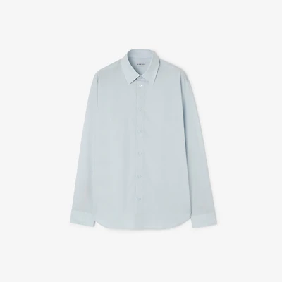 Cotton Shirt in Light blue
