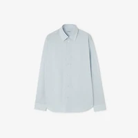 Cotton Shirt in Light blue