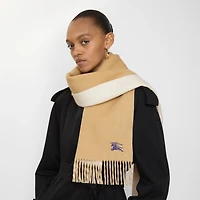 Reversible Cashmere Scarf in Sand/neutral | Burberry® Official