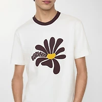 Daisy Cotton T-shirt in Chalk white - Men | Burberry® Official