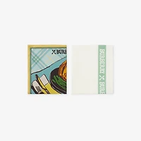 Recipe Tea Towel Set in Mint | Burberry® Official