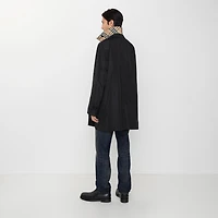 Nylon Ridgewood Car Coat​ in Black - Men | Burberry® Official