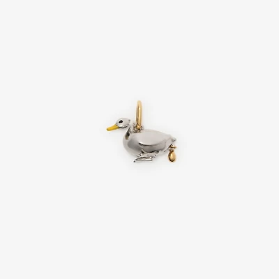 Duck Charm in Silver/gold - Women | Burberry® Official