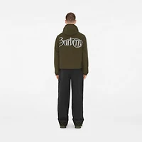 Nylon Cotton Jacket in Furrow - Men | Burberry® Official