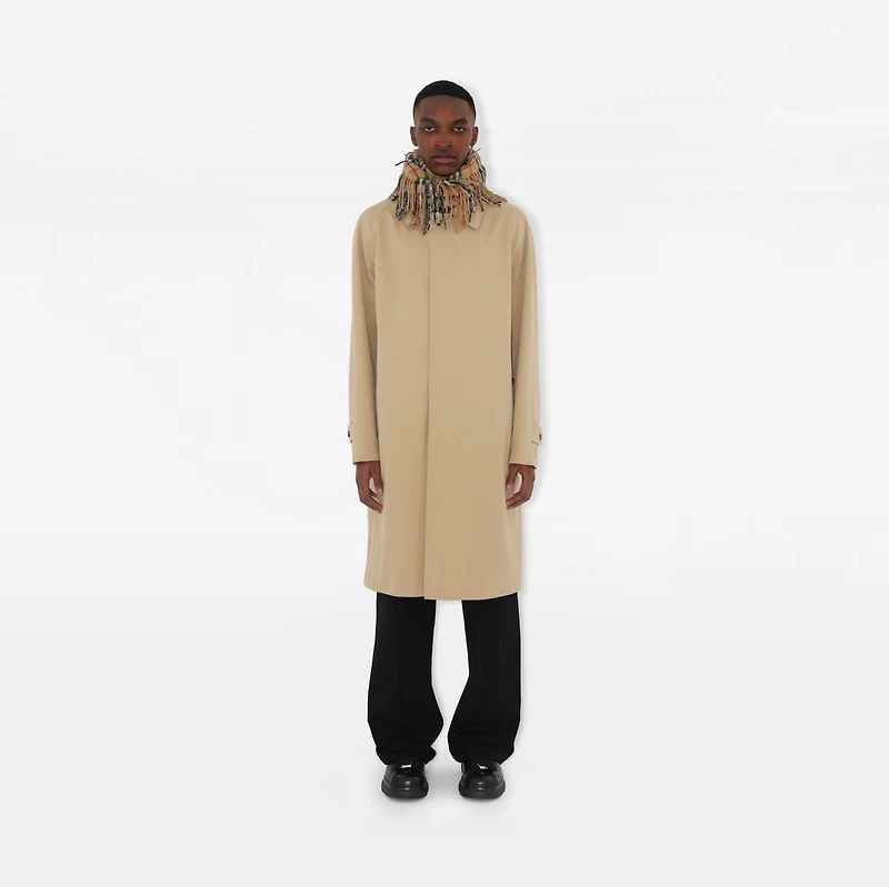 Check Cashmere Happy Scarf in Archive beige | Burberry® Official