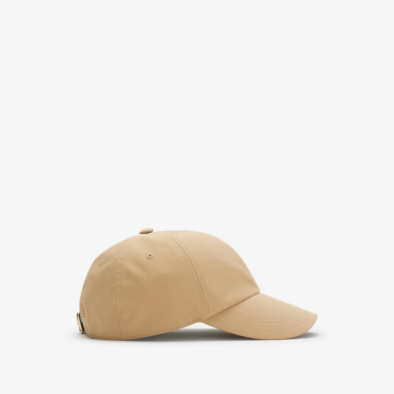 Gabardine Baseball Cap in Flax/sand - Men | Burberry® Official