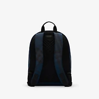 Grid Backpack in Navy - Men | Burberry® Official