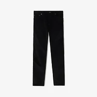 Corduroy Trousers in Black - Men | Burberry® Official