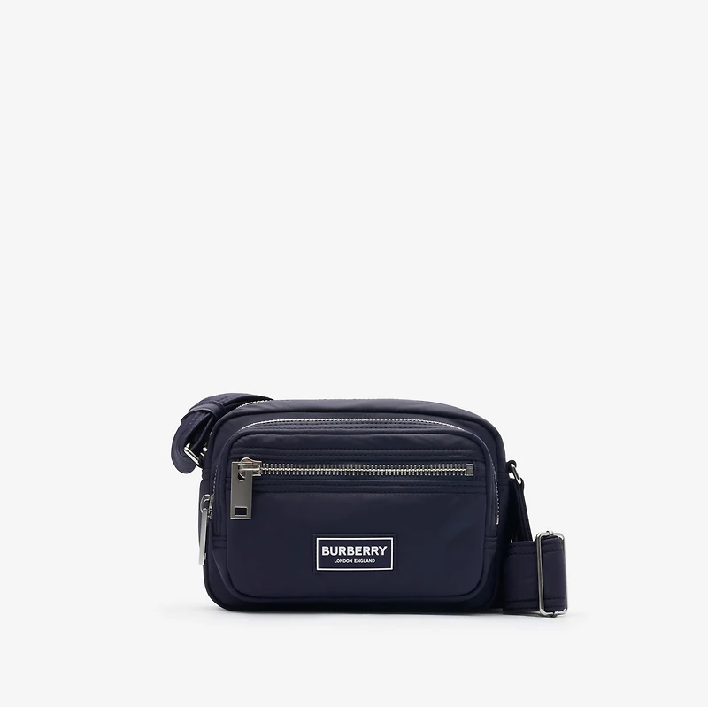 Nylon Crossbody Bag in Navy - Men | Burberry® Official