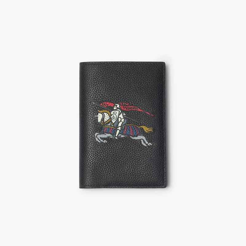 EKD Passport Holder in Black - Men | Burberry® Official