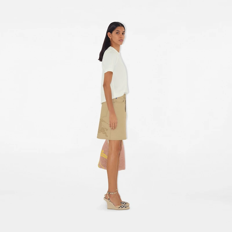 EKD Cotton T-shirt in Chalk