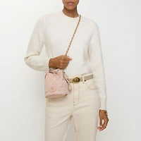 Horseshoe Chain Pouch​ in Rose beige - Women | Burberry® Official