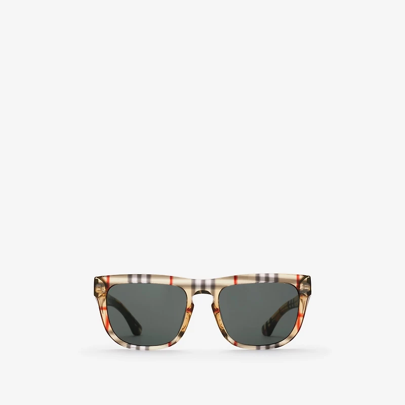 Check Square Sunglasses in Vintage check | Burberry® Official