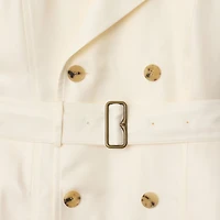 Viscose Trench Dress in Pelican - Women | Burberry® Official