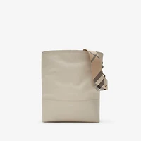 Medium B Clip Bucket Bag​ in Soap beige - Women | Burberry® Official
